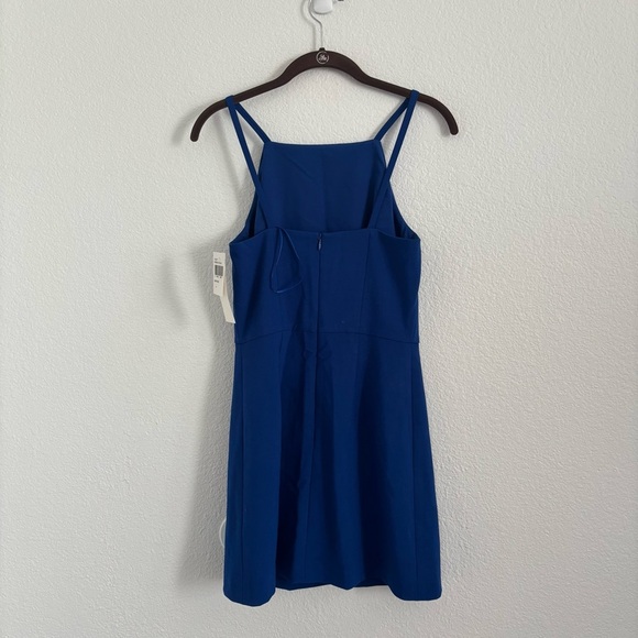 NWT French Connection Size 4 Fresco Blue Mini Dress - Picture 6 of 7